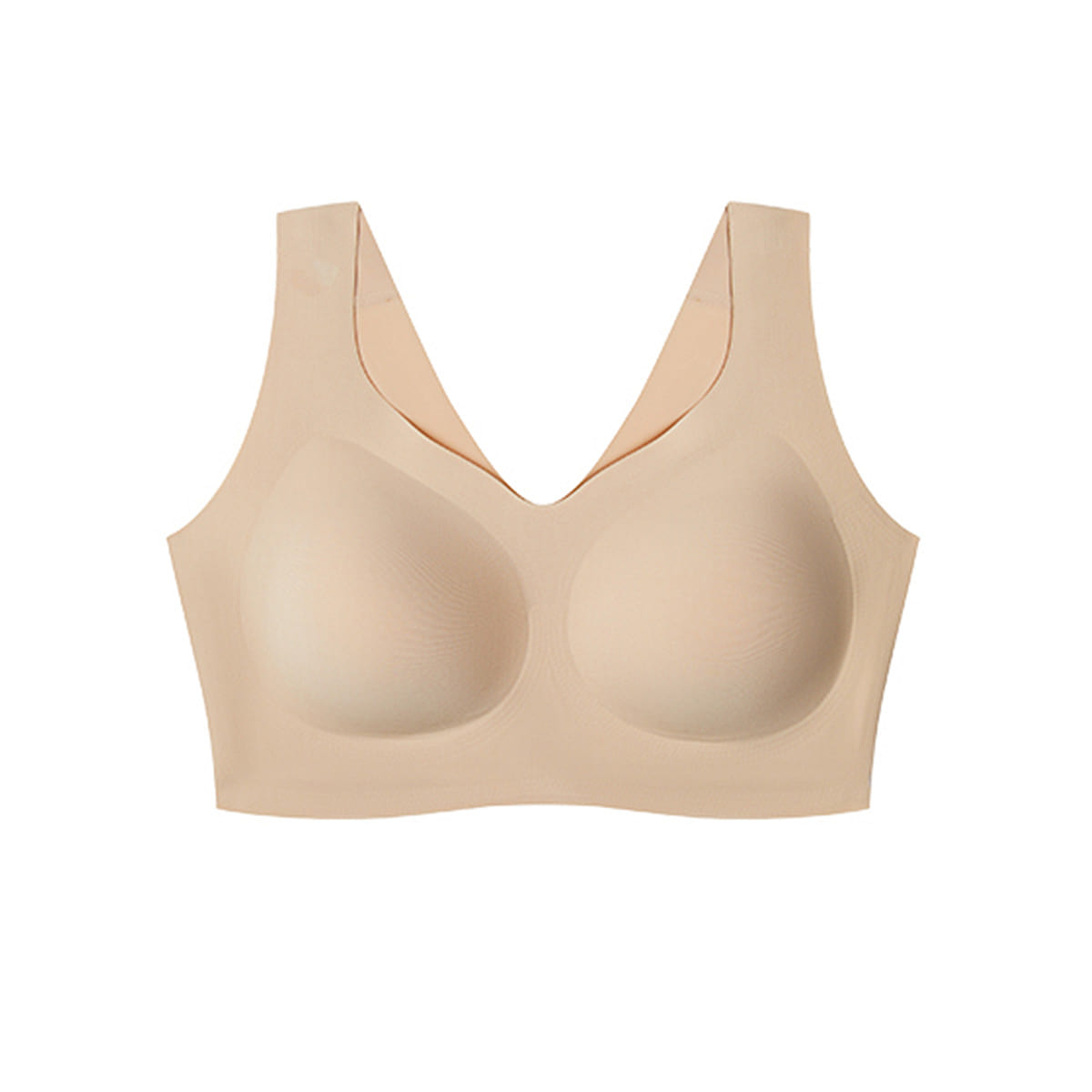 China Direct Mail Ubras No Size Cloud Feel Tank Top Bra Plus Nude Skin Tone One Size 100 g