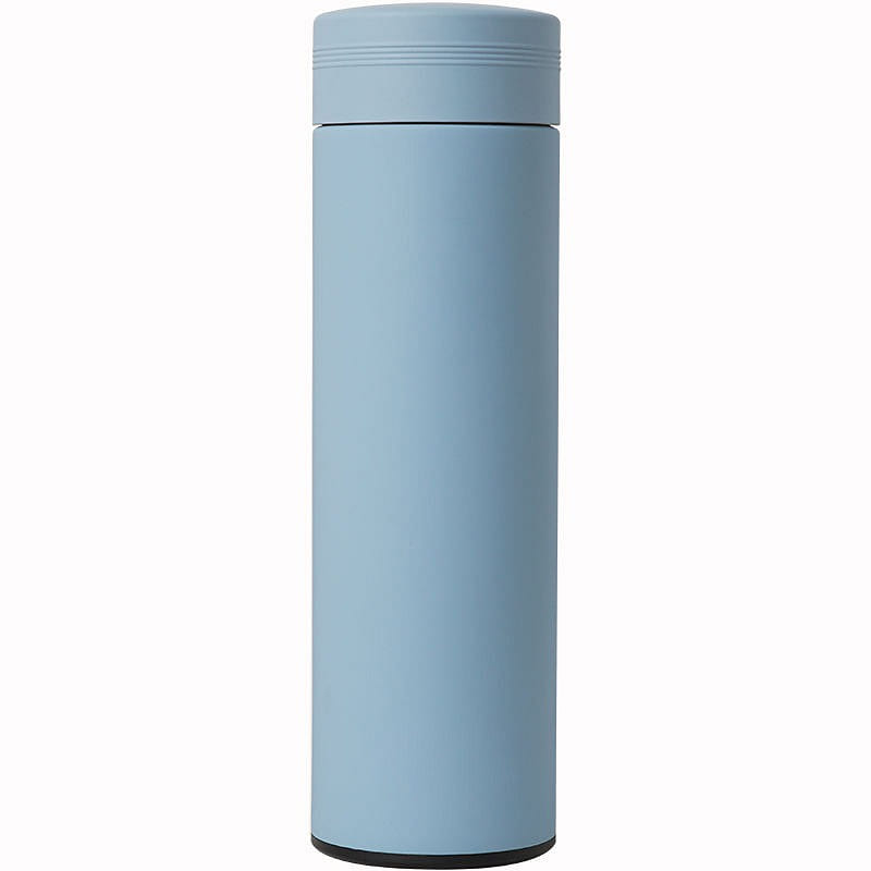 Cute kawaii Stainless Steel Coffee Thermos Bottle 17OZ/500ML, color: blue 1 each