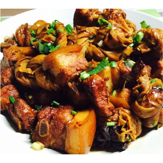 Bean Curd Sheet with Pork Ribs Weee!