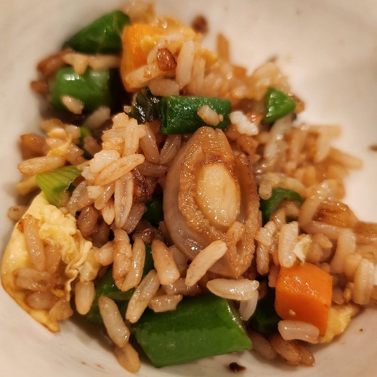 鲍鱼仔炒饭