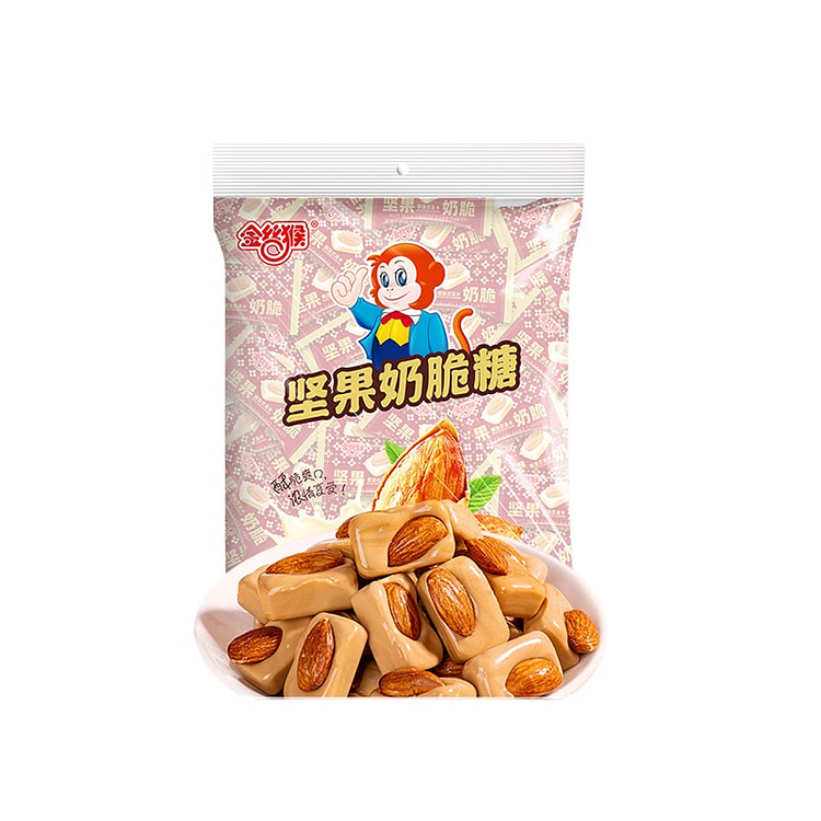 金丝猴 香果奶脆糖扁桃仁麦芽糖杏仁468g*1袋