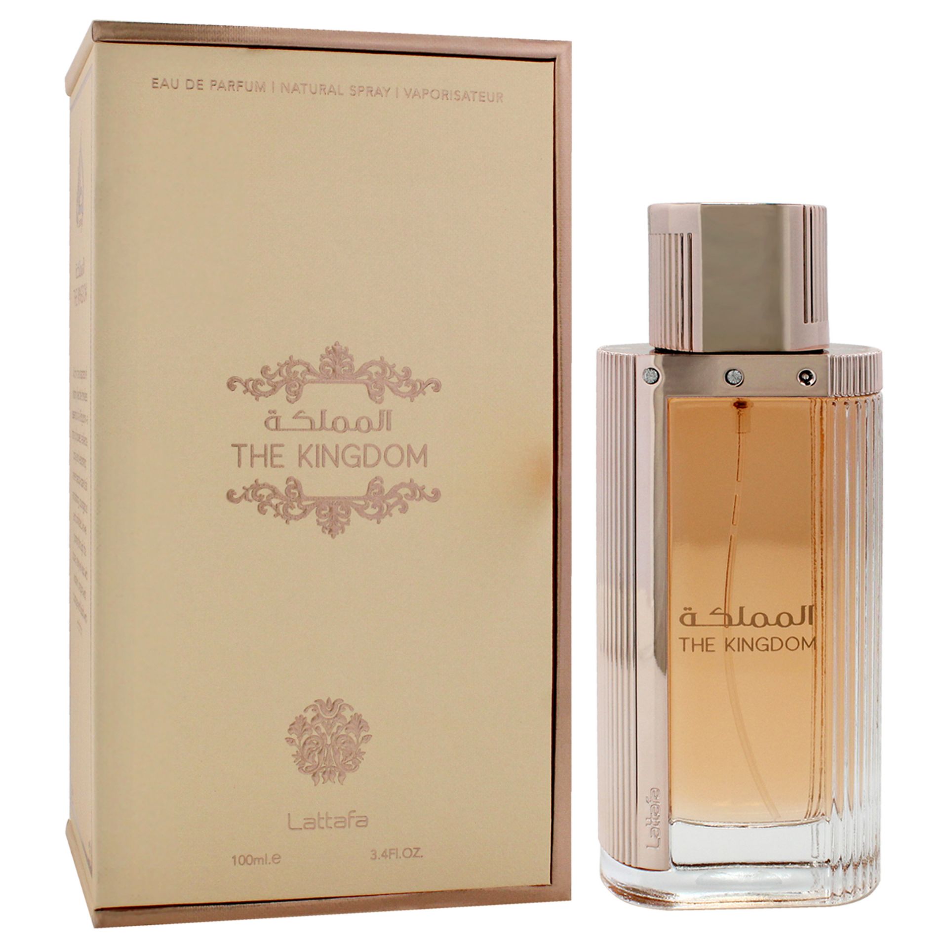 香水(女性用) LATTAFA THE KINGDOM WOMEN Get The Kingdom by Lattafa for Women - 3.4oz EDP Spray 3.4 oz