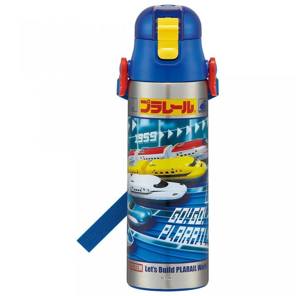 Products SKATER Stainless Steel 2-Way Water Bottle – Plarail 1 each