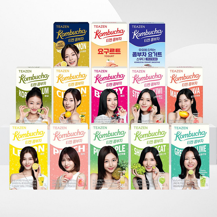 TWICE代言 TEAZEN 康普茶 13盒 650 克