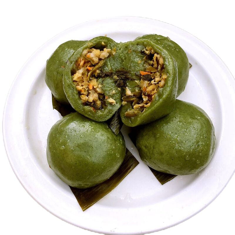 Pickled mustard greens pork Qingtuan 6 count