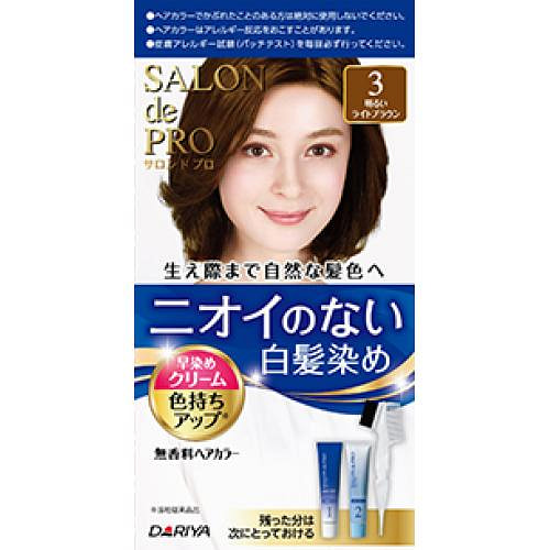 Dariya 白发用速染型染发剂（3/亮棕色）
