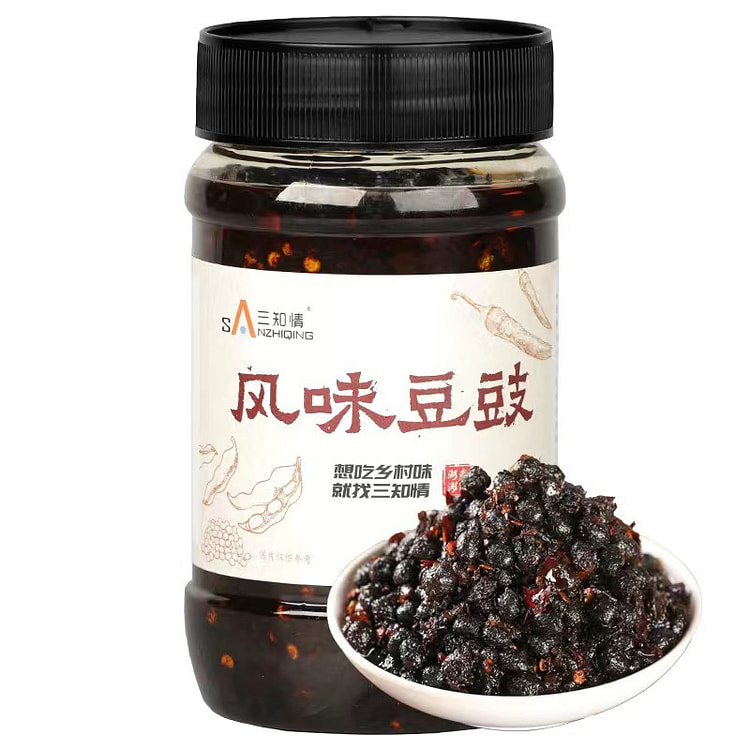 湖南风味 豆豉辣椒酱 炒菜蒸鱼香辣豆鼓1瓶