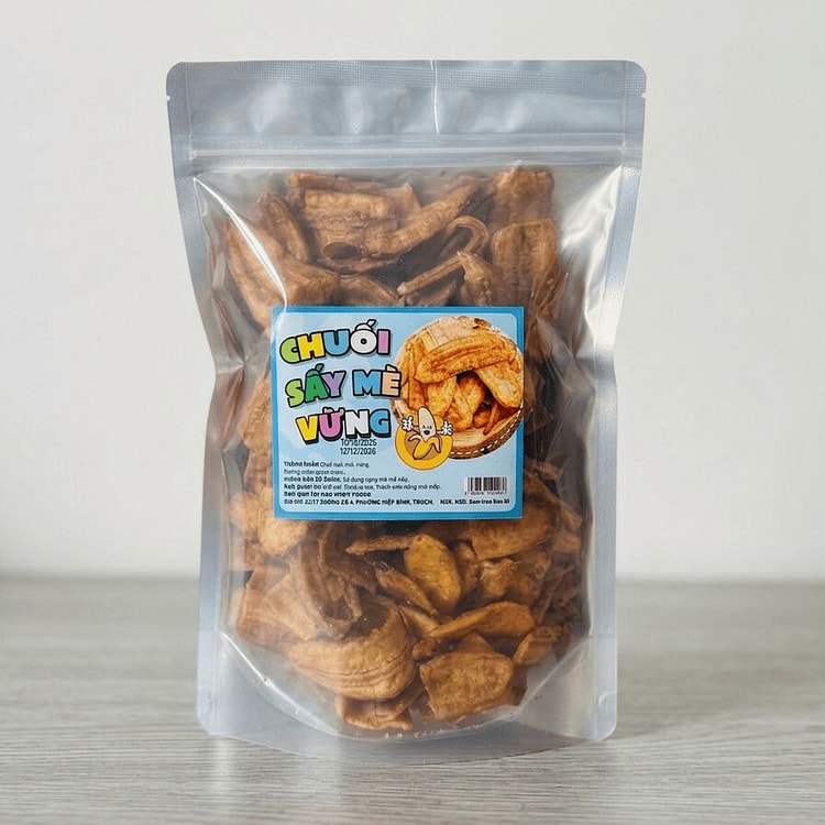 Dried Banana With Ginger And Sesame 500 g