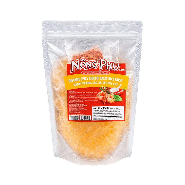 Instant Spicy Shrimp Satay Rice Paper 5.3 oz