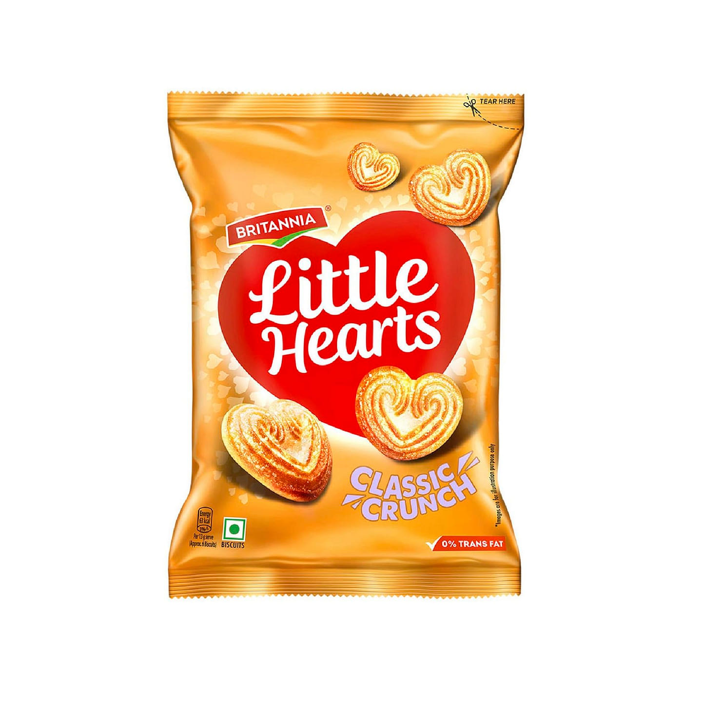 Britannia Little Hearts 2.6 oz
