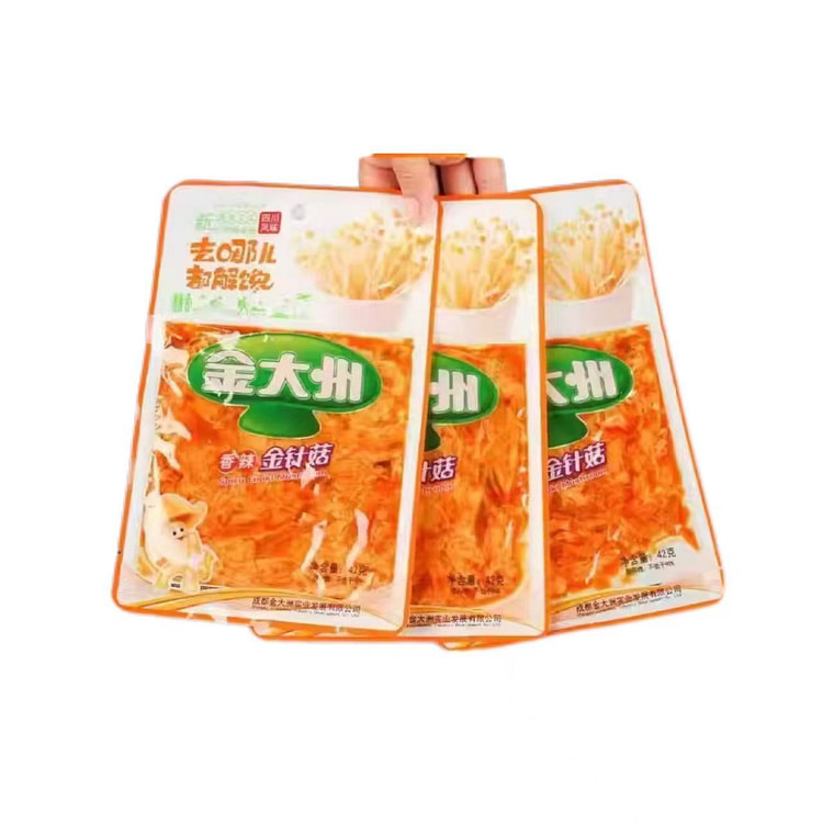Jin Dazhou Enoki Mushrooms 42g*3 packs 126 g