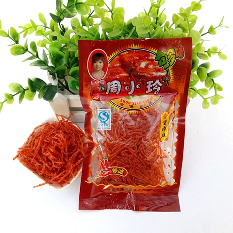 Su Si Spicy Strips Zhou Xiaoling * 5 bags