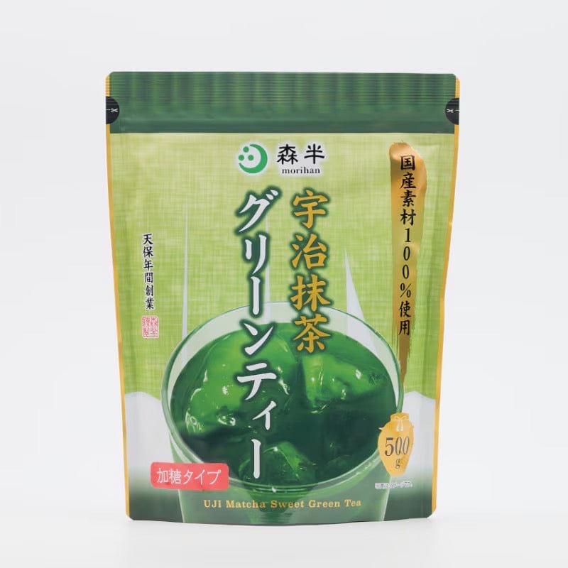 Morihan Uji Matcha Tea Japan Ingredients 500g 1 each
