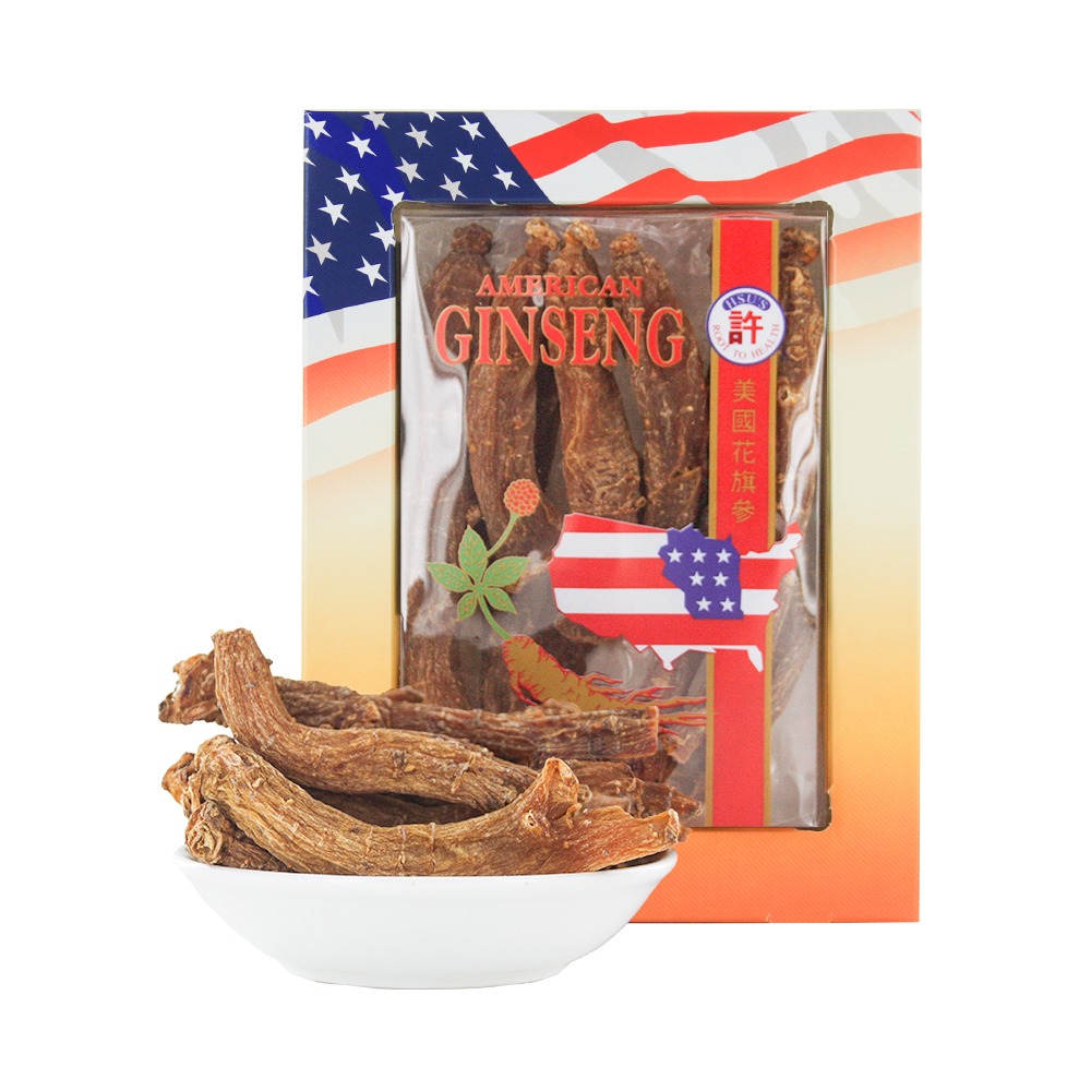 Hsu American Red Ginseng Large 4oz 5-year-old 1 box
