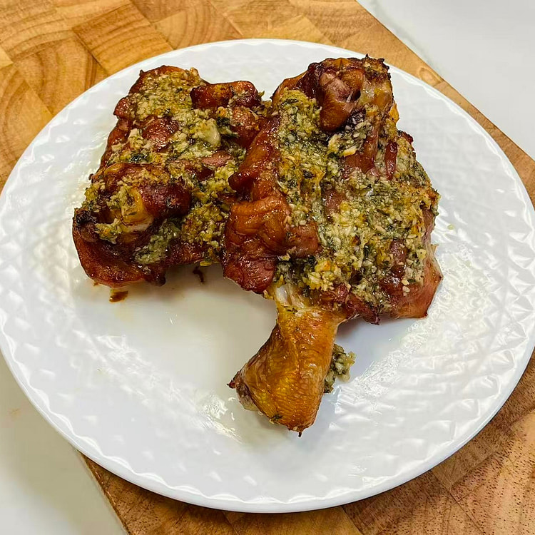 Garlic Roasted Chicken 2pcs 1 each