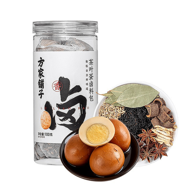 方家铺子 茶叶蛋卤料包 100g 罐装 卤蛋香料包 100 克