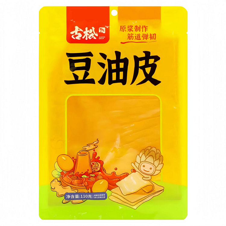 Stir-fried tofu skin, cold mixed oil tofu skin, ve 110 g