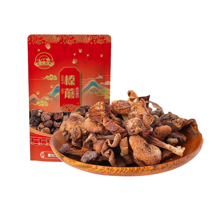 邹有才 东北榛蘑小鸡炖蘑菇山货菌菇 200g*1袋