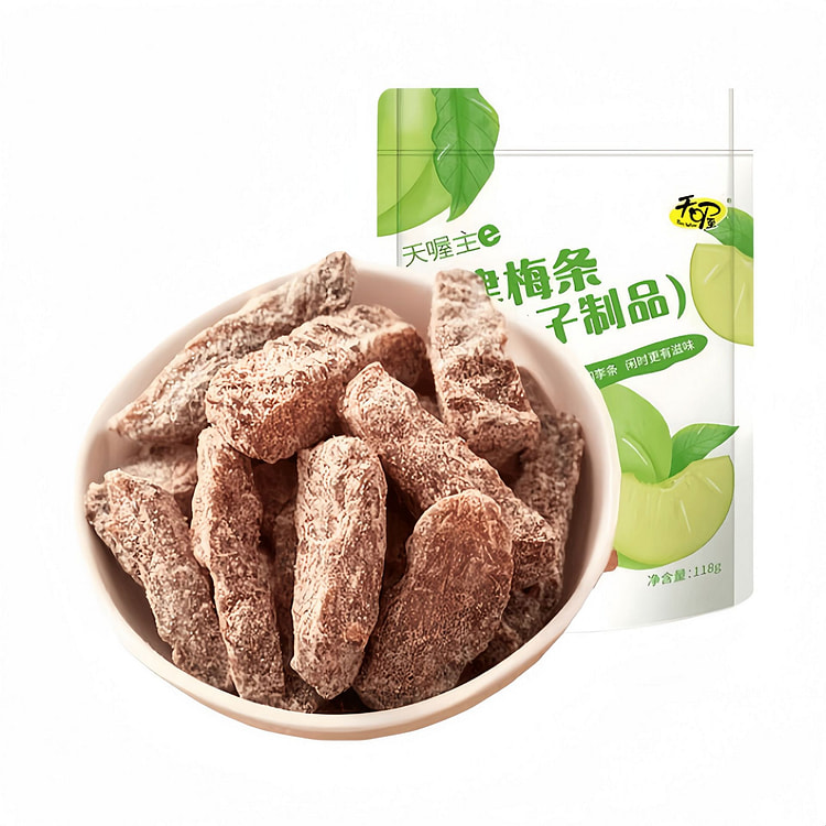 Salted plum sticks, pitted, 118g*1 bag 118 g