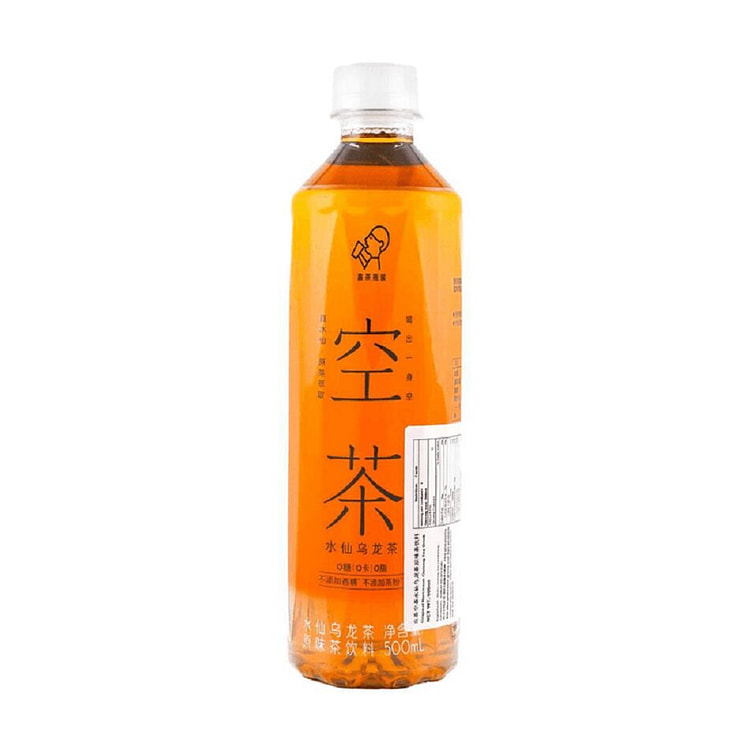 喜茶 空茶 水仙乌龙茶500ml【0糖0卡0脂】