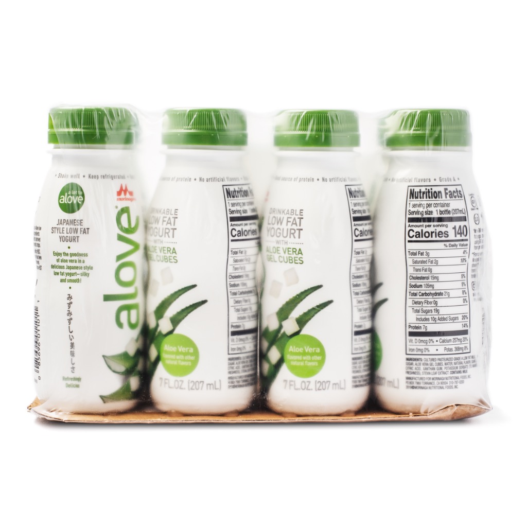 Get Morinaga Alove Low Fat Yogurt with Aloe Vera Gel Cubes 8ct Delivered |  Weee! Asian Market