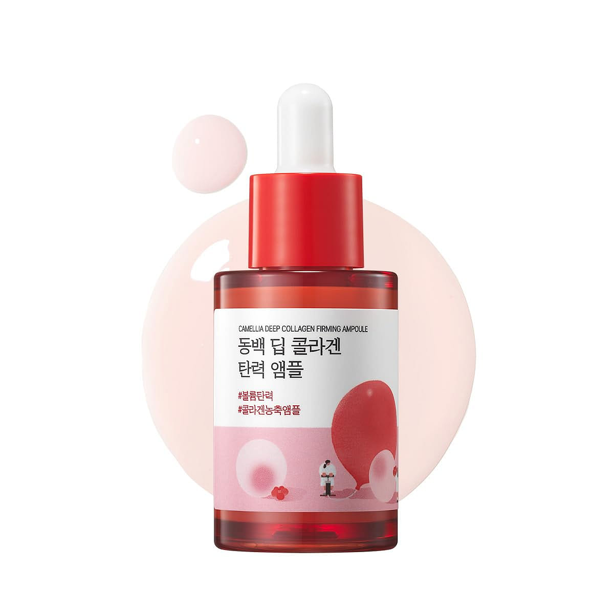Round Lab Camellia Deep Collagen Firming Ampoule 1 each