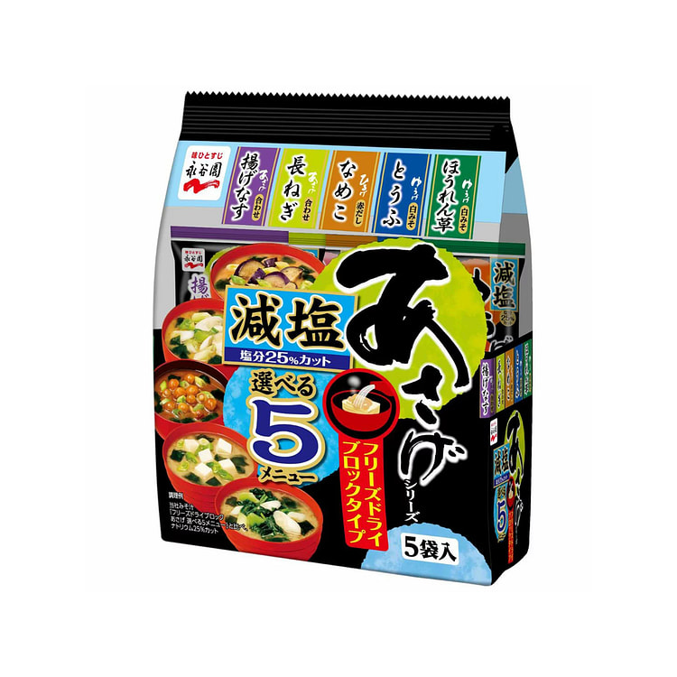 NAGATANIEN 永谷园 精选5种味增汤 减盐