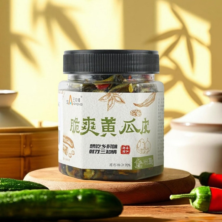三知情 脆爽黄瓜皮
