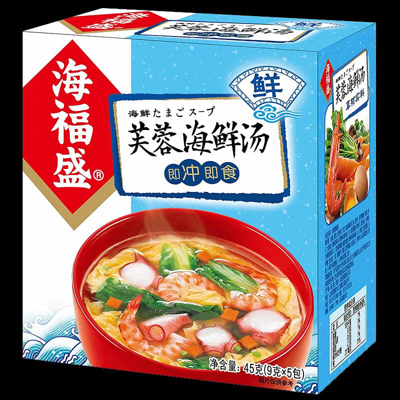 Hibiscus Seafood Soup 45g (9g*5packs) 1 box