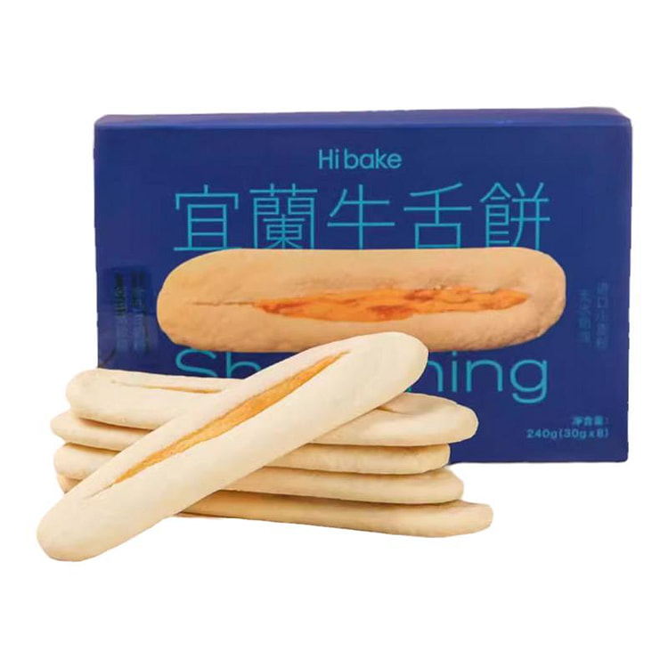 Hibake松软奶香牛舌饼240g
