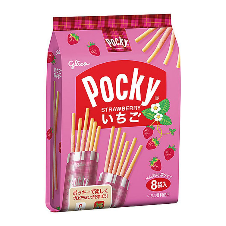 格力高 草莓味百奇 分享装 8袋