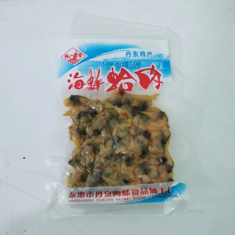 丹东海鲜蛤肉即食真空蛤蜊肉25克*5袋牙碜勿拍