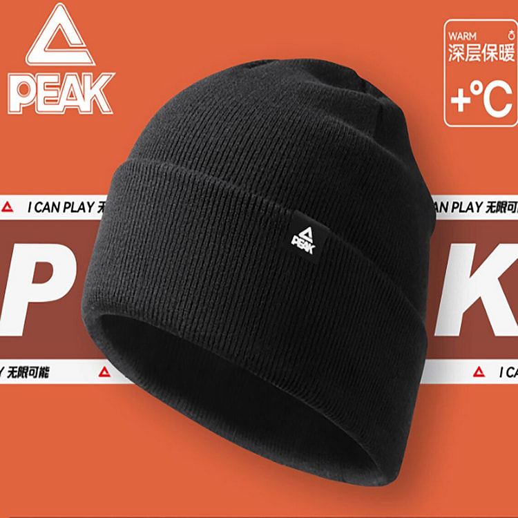 匹克帽子冬季保暖针织帽男女 1 份