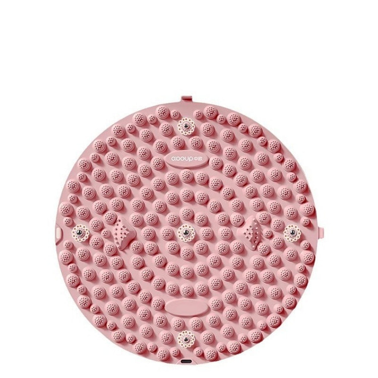 Acupressure Foot Massage Pad Pink Diameter 40cm