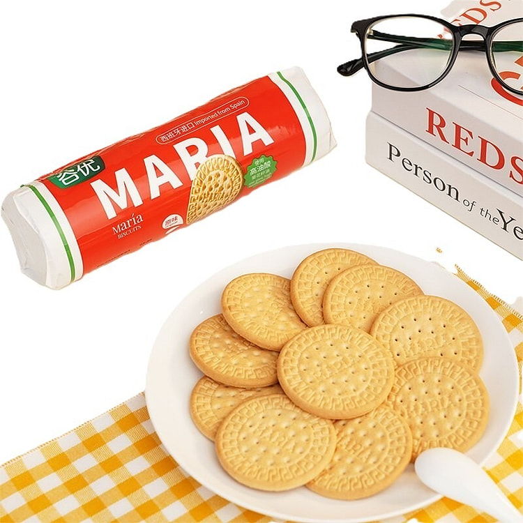 Fiber Low Sugar Cereal Biscuits Maria Biscuits 1pc 220 g