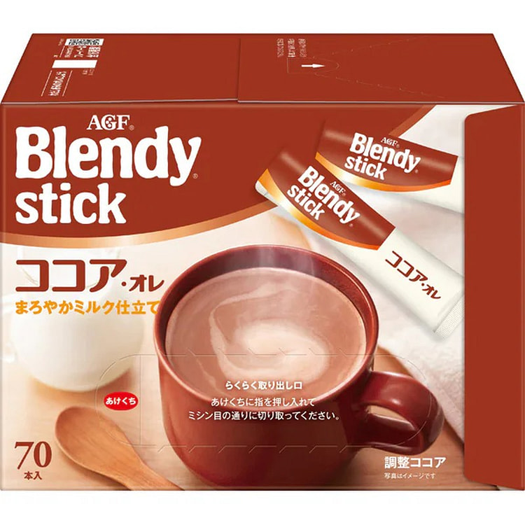 Blendy 可可牛奶棒 70 支即溶
