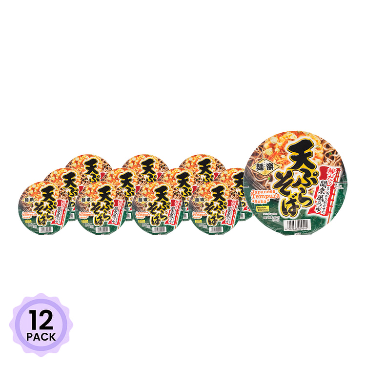 面乐 天妇罗荞麦面 3.3 盎司*12 包