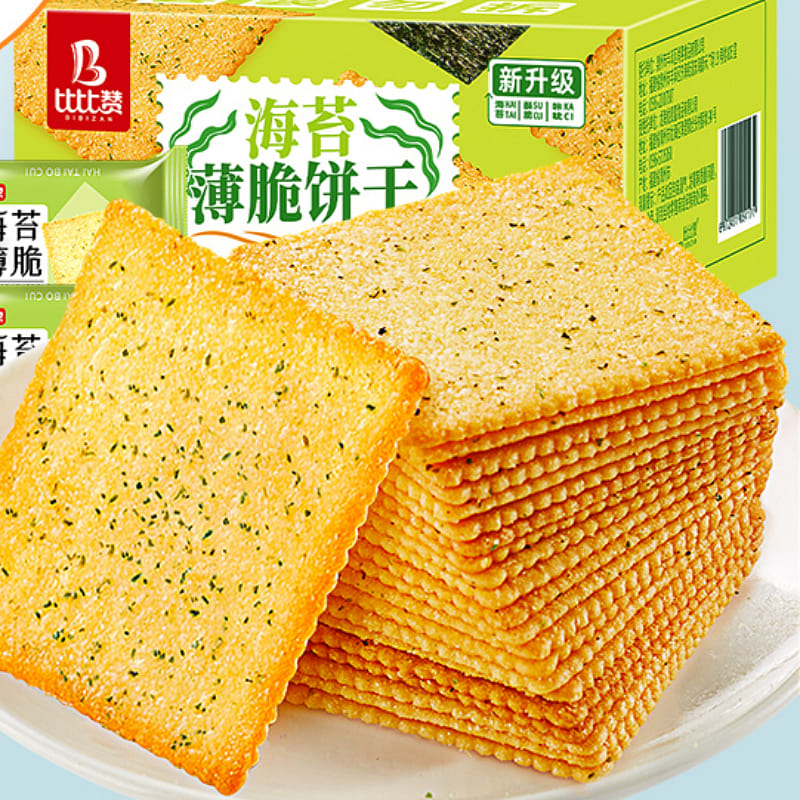 Seaweed Crispy crackers 300g*1 box 300 g