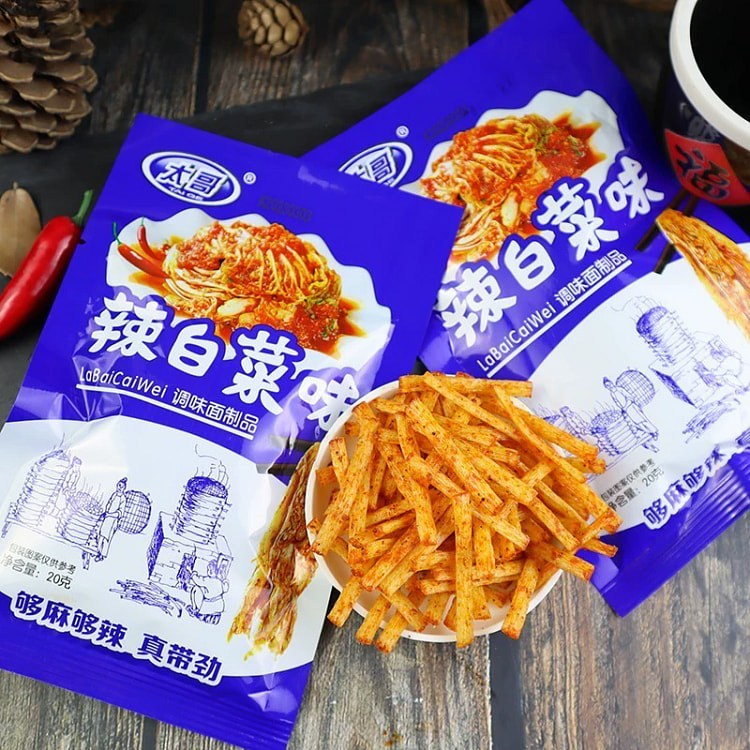 太哥辣白菜味辣条20g*10包 200 克