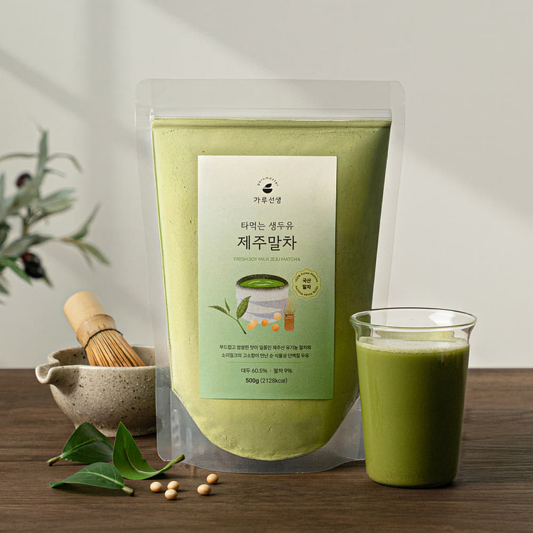 Drinking Soybean Milk Jeju Matcha 500 g