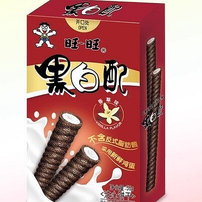 旺旺香草味饼干56g 56 克