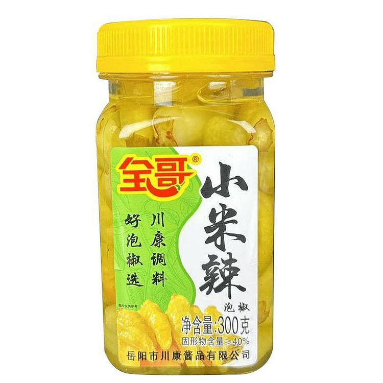 湖南泡辣椒小米辣新鲜泡椒300克*1瓶 300 克