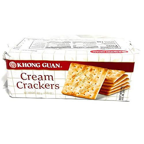 Khong Guan Cream Crackers 200g (7.05 oz) 1 each
