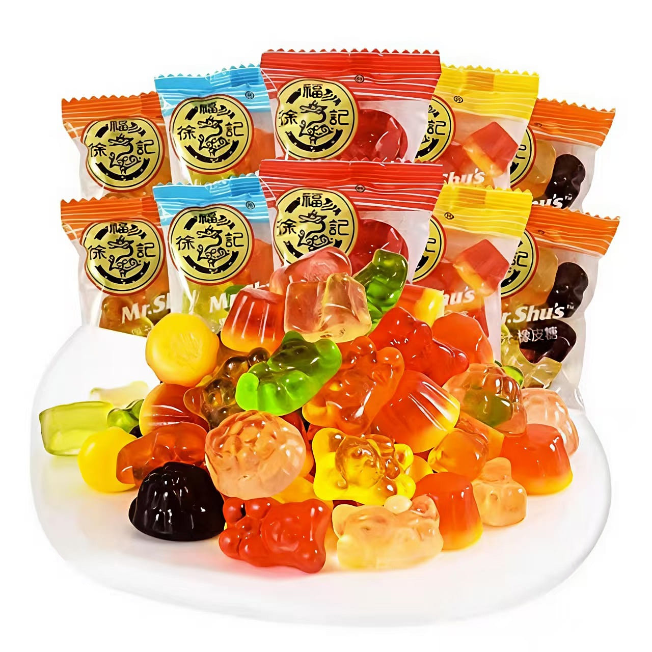 Fruit Juice Gummy Candy250g*1Bag 250 g