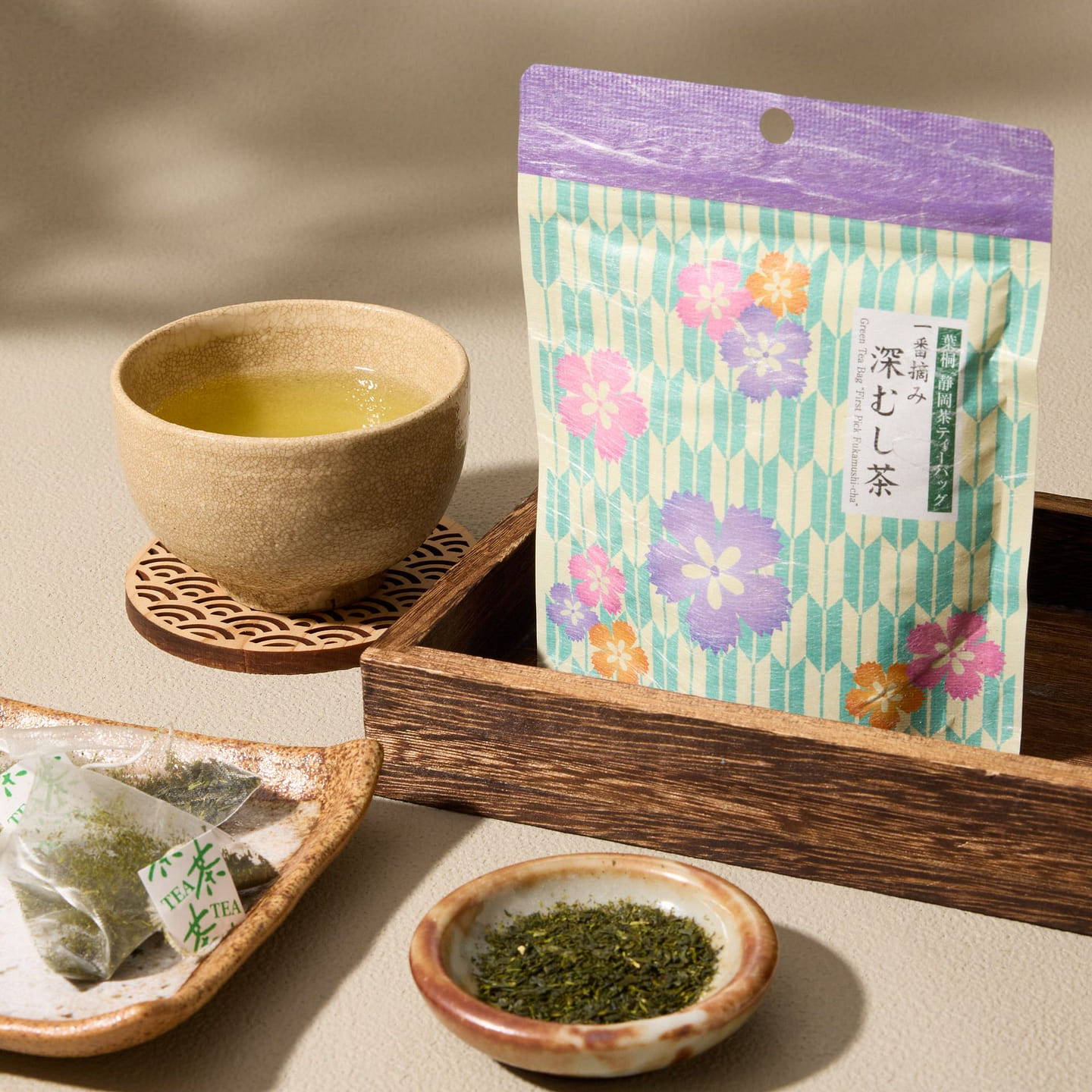 Shizuoka Fukamushi Ryokucha Tea (6 tea bags) 25 g