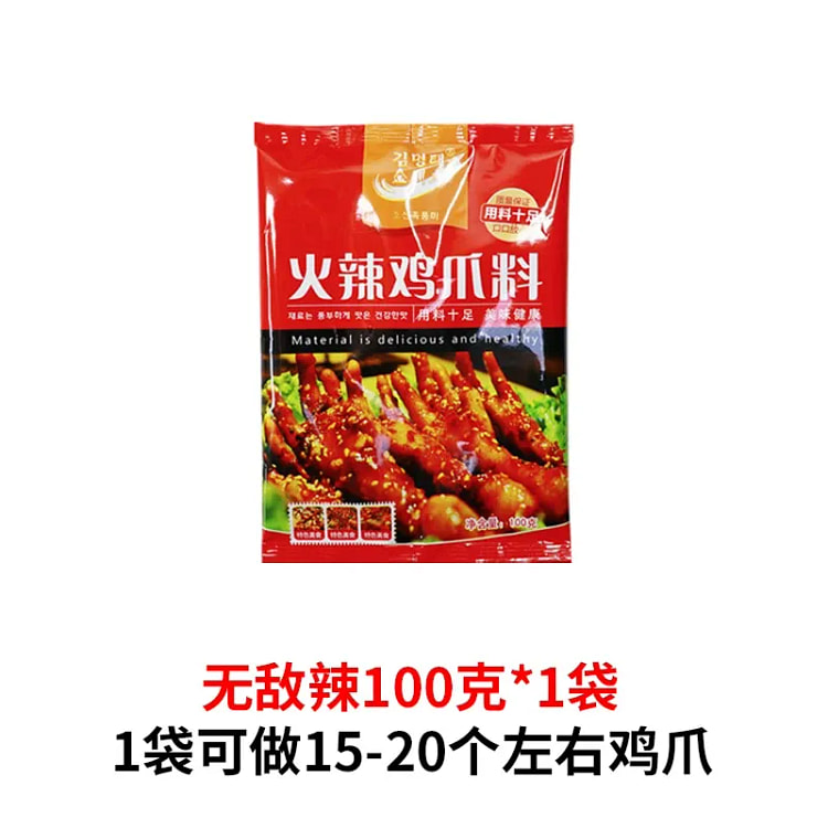 Spicy Chicken Feet Sauce 100g*1 100 g
