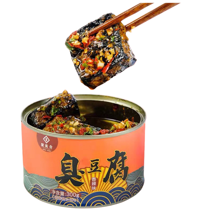 湖南长沙特产 臭豆腐 罐头开罐即食 干净实惠休闲零食小吃 300g*1罐