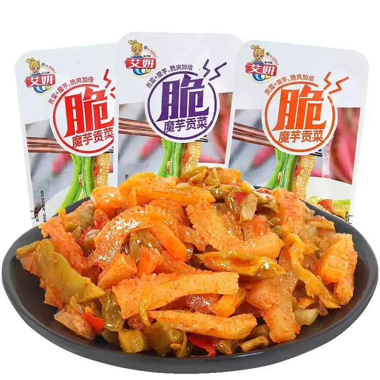 魔芋贡菜混合口味 9克*10袋 90 克