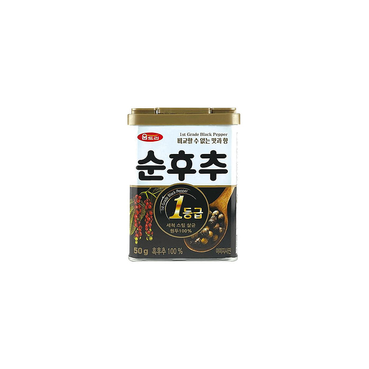 WOOMTREE 高级研磨黑胡椒 50克 1 份