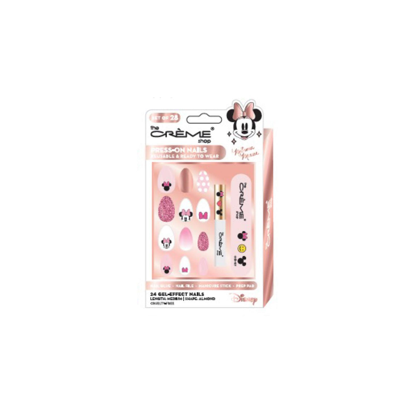 THE CREME SHOP Minnie Press-On Nails (PINK) 1 each